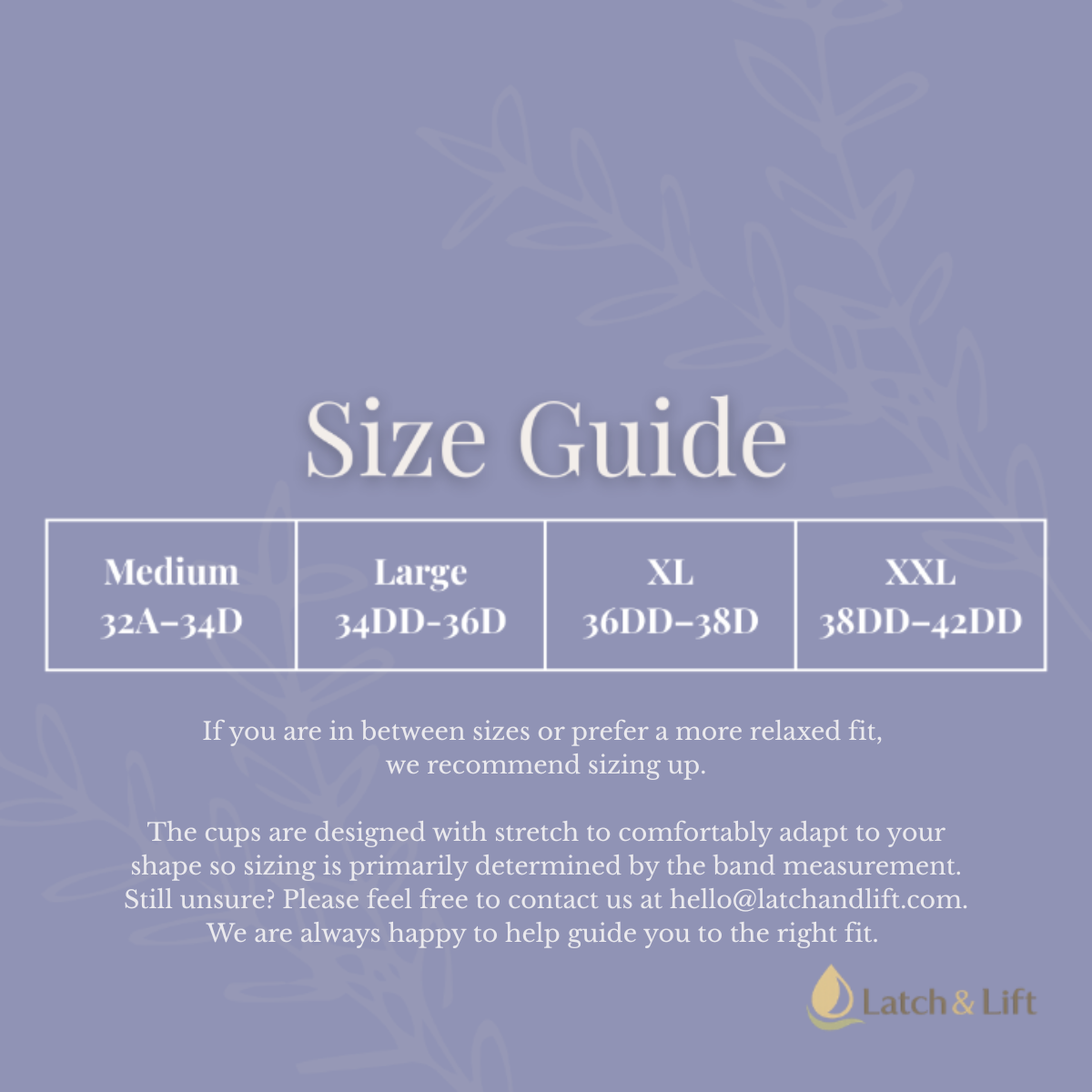 The Latch & Lift 3-In-1 Bra